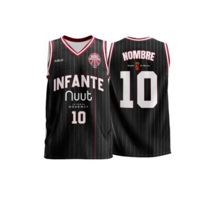 Camiseta de Juego negra AD Infante (Nuut)