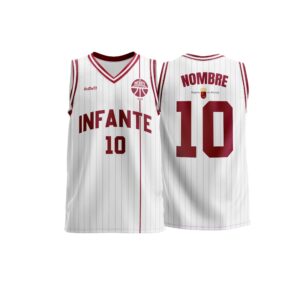Camiseta de Juego blanca AD Infante