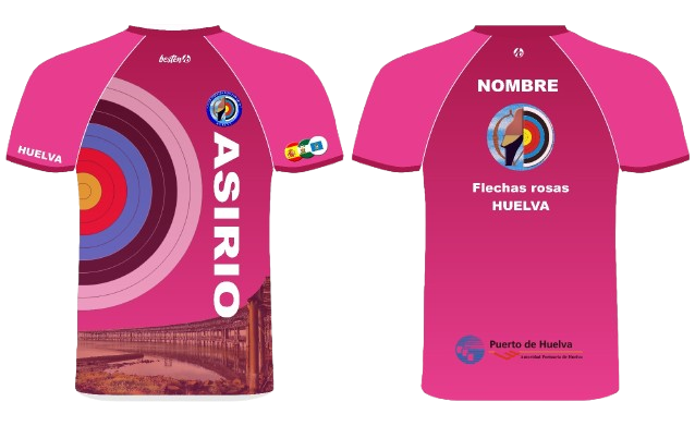 Camiseta rosa