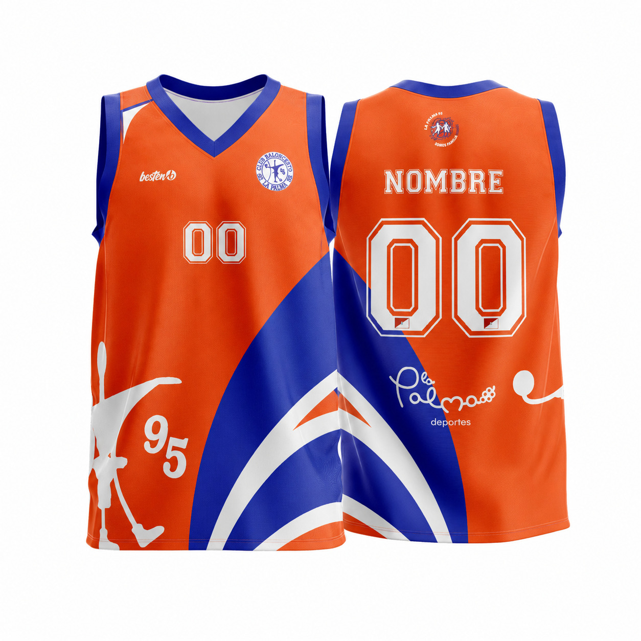 Camiseta de juego naranja