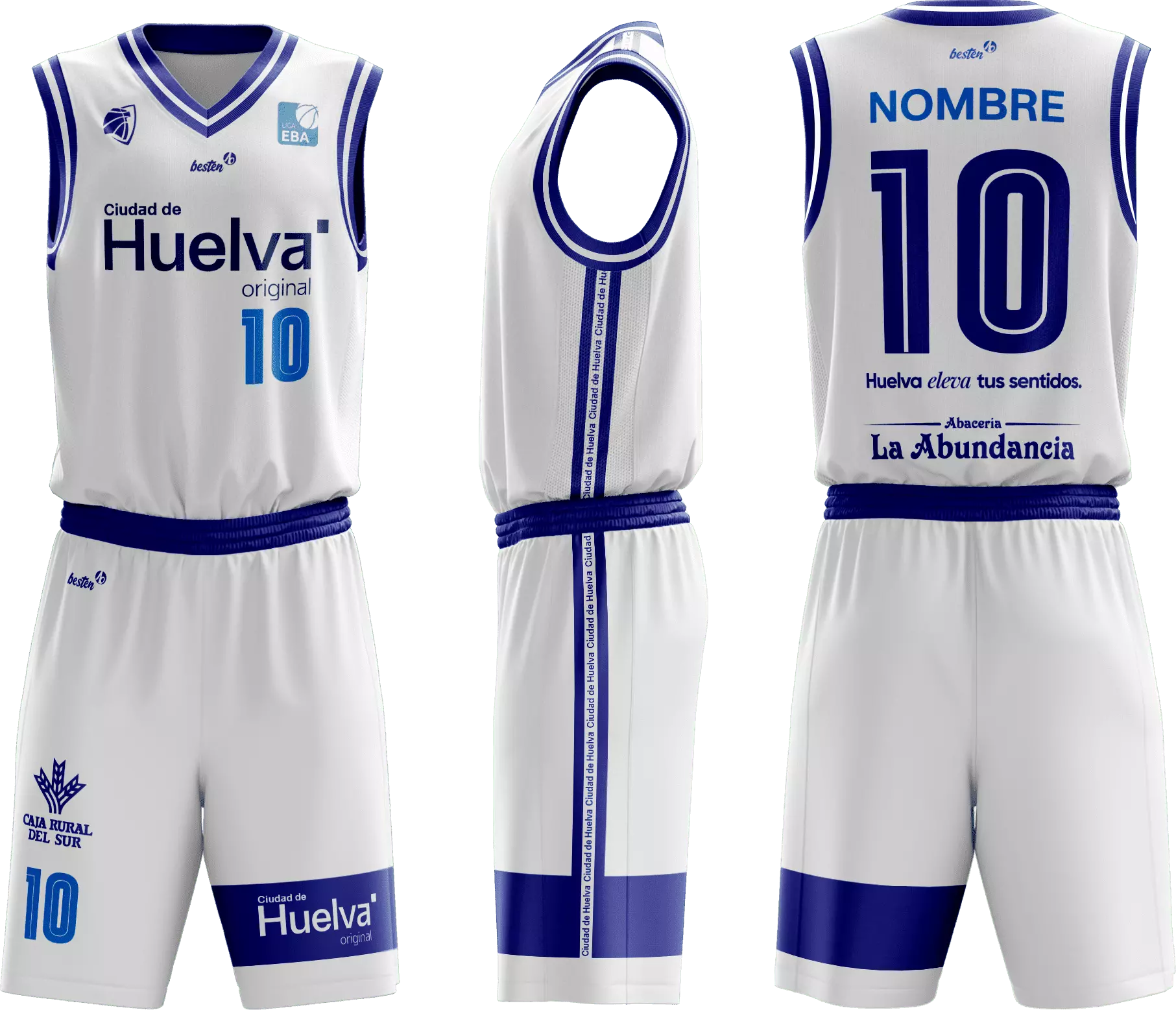 Ciudad de Huelva segunda equipación baloncesto