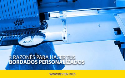 3 razones para hacer tus bordados personalizados