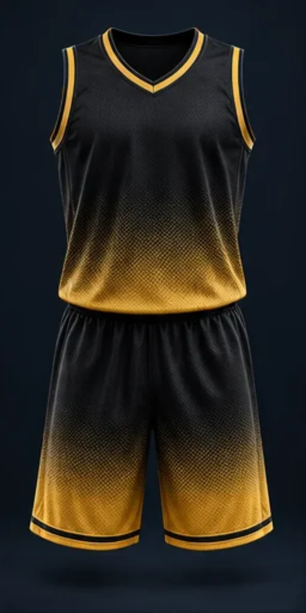 Diseño de equipación de baloncesto personalizada Fade