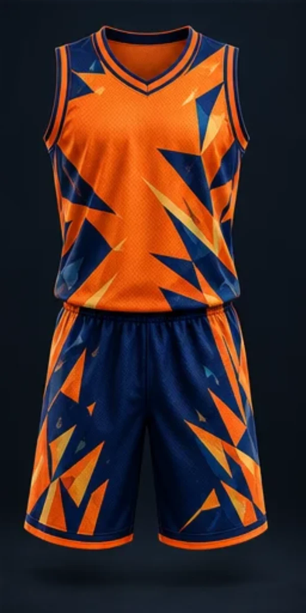 Diseño de equipación de baloncesto personalizada Prisma