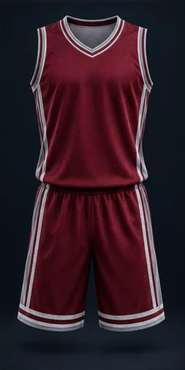 Diseño de equipación de baloncesto personalizada Retro
